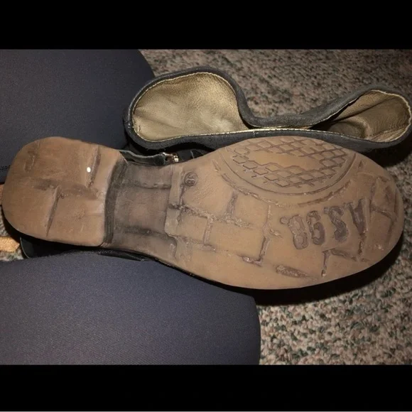 A.S.98 Black Over the Knee Boots - Picture 4 of 6